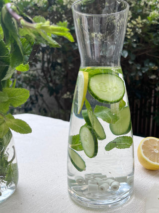 Eaux détox : fraîcheur, bienfaits et perles de céramique !