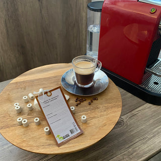 Perles de céramique EM - "Spécial Cafetière" (20 perles)