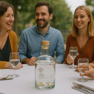 Notre bouteille en verre : un geste simple pour dire stop au plastique