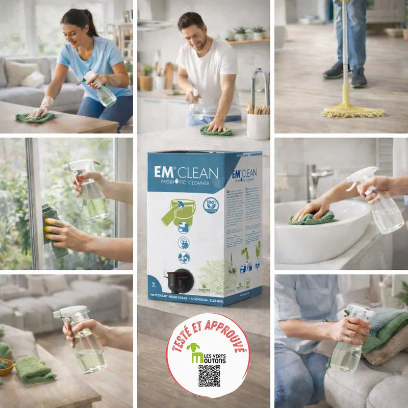 Une maison propre et saine sans produits chimiques ? C'est possible !