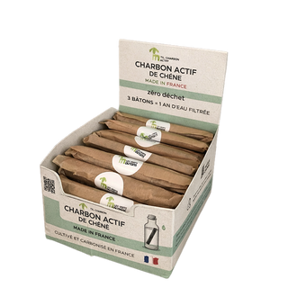 50 Bâtons de Charbon Actif - 4,30€ HT l'unité