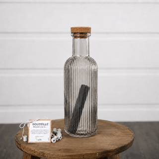Bouteille avec Charbon Actif Binchotan — Option avec ou sans Perles de Céramique EM®