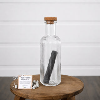 Bouteille avec Charbon Actif Binchotan — Option avec ou sans Perles de Céramique EM®