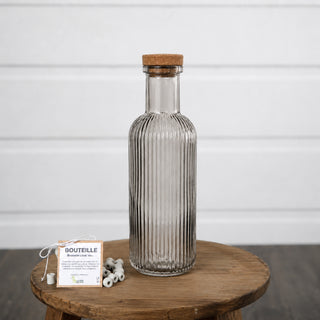 Bouteille bouchon liège avec ses 15 perles de céramique EM®