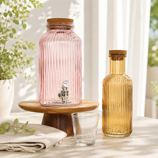 Ensemble Bouteille 1 litre + Fontaine à eau 3,5 litres + 55 perles de céramique EM®