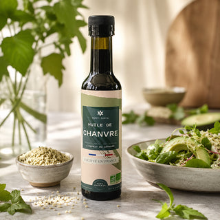 Huile De Chanvre (25cl) dynamisée aux EM® - goût classique