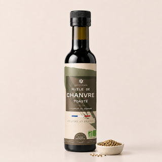 Huile De Chanvre Toasté (25cl) dynamisée aux EM® - goût fumé